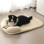 Orthopedic cooling dog bed with gel foam – view 6