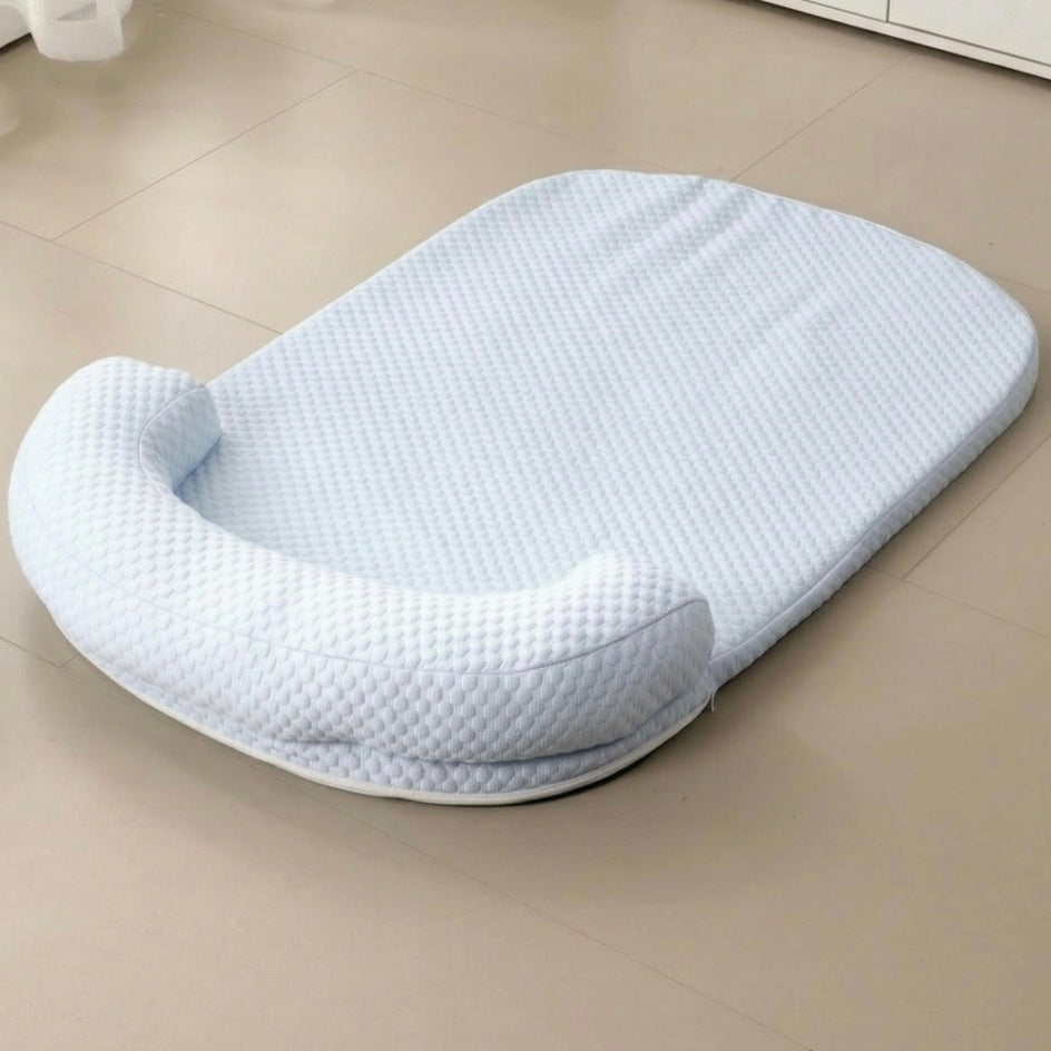 Orthopedic cooling dog bed with gel foam – view 4