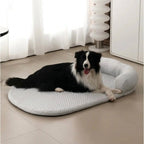 Orthopedic cooling dog bed with gel foam – view 10