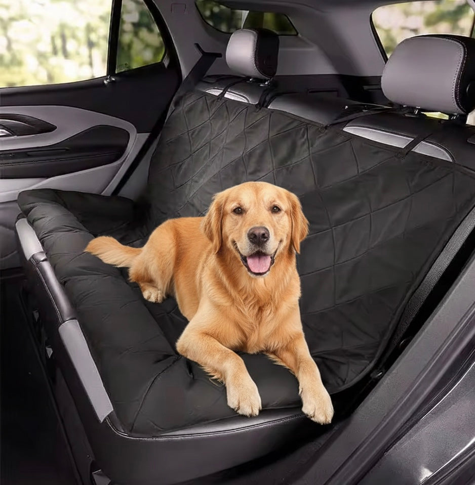 2-in-1 waterproof dog car bed and seat cover by BROKLEN