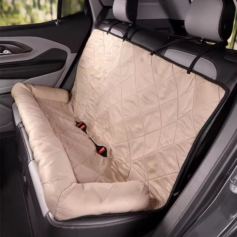 2-in-1 waterproof dog car bed and seat cover – view 14