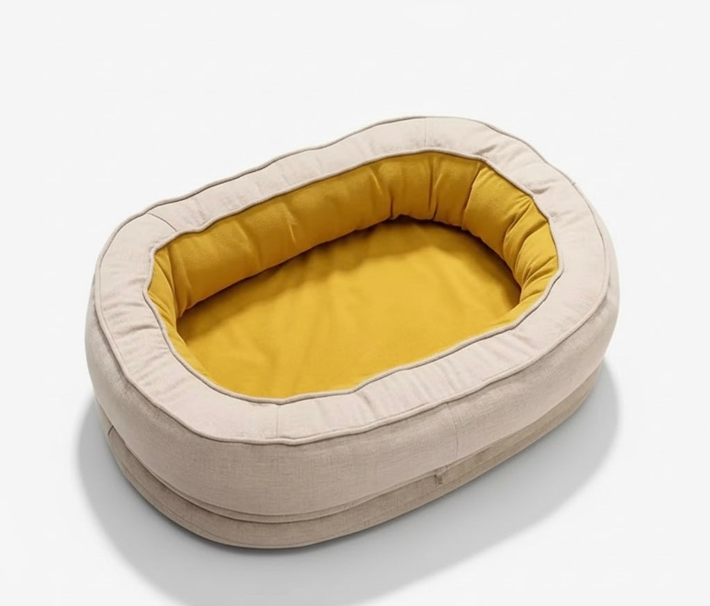 Orthopedic dog bed with removable washable cover – view 12