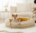 Orthopedic dog bed with removable washable cover – view 5