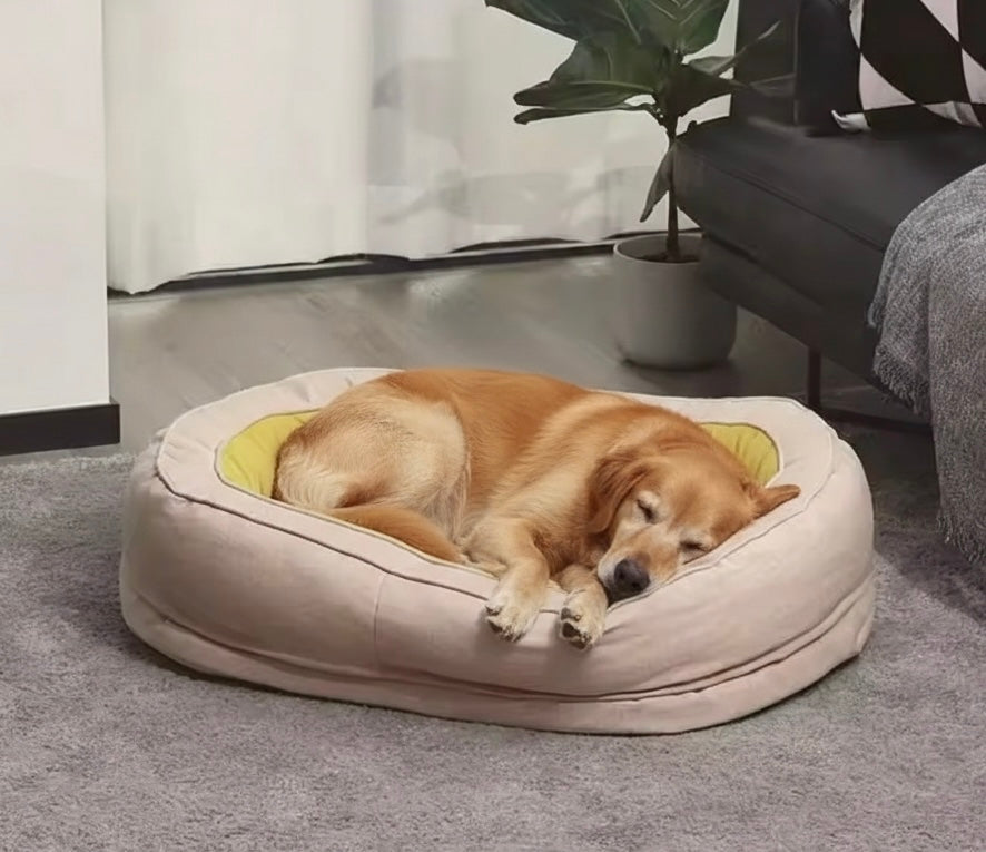 Orthopedic dog bed with removable washable cover – view 9